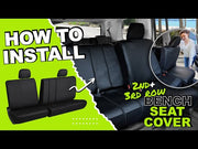 SUV 2nd & 3rd Row Bench Seat Cover