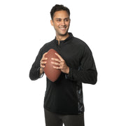 Men's SG Edge Black Camo Long Sleeve Half Zip Shirt SG Edge Apparel