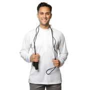 Men's SG Edge White Camo Long Sleeve Half Zip Shirt SG Edge Apparel